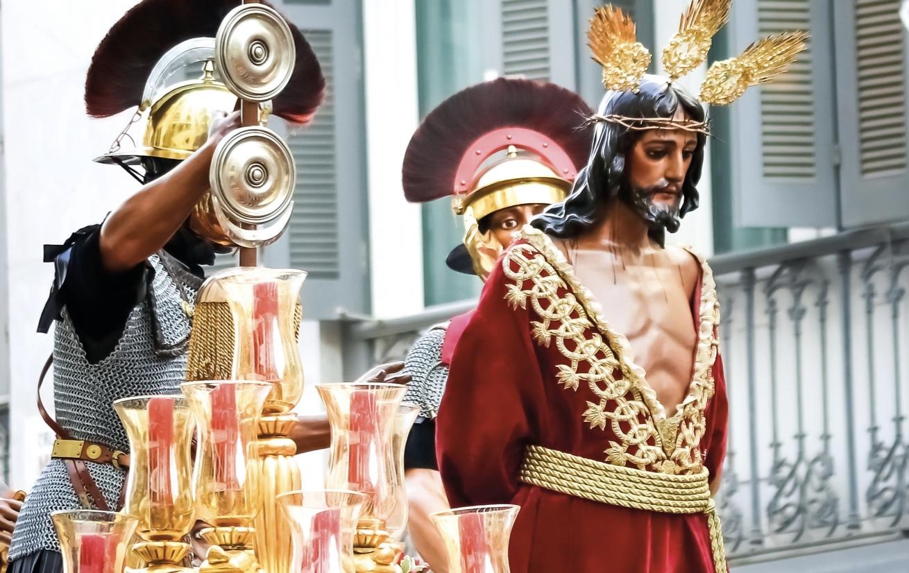 Jesús de la Sentencia en la procesión Magna // G. GARCíA
