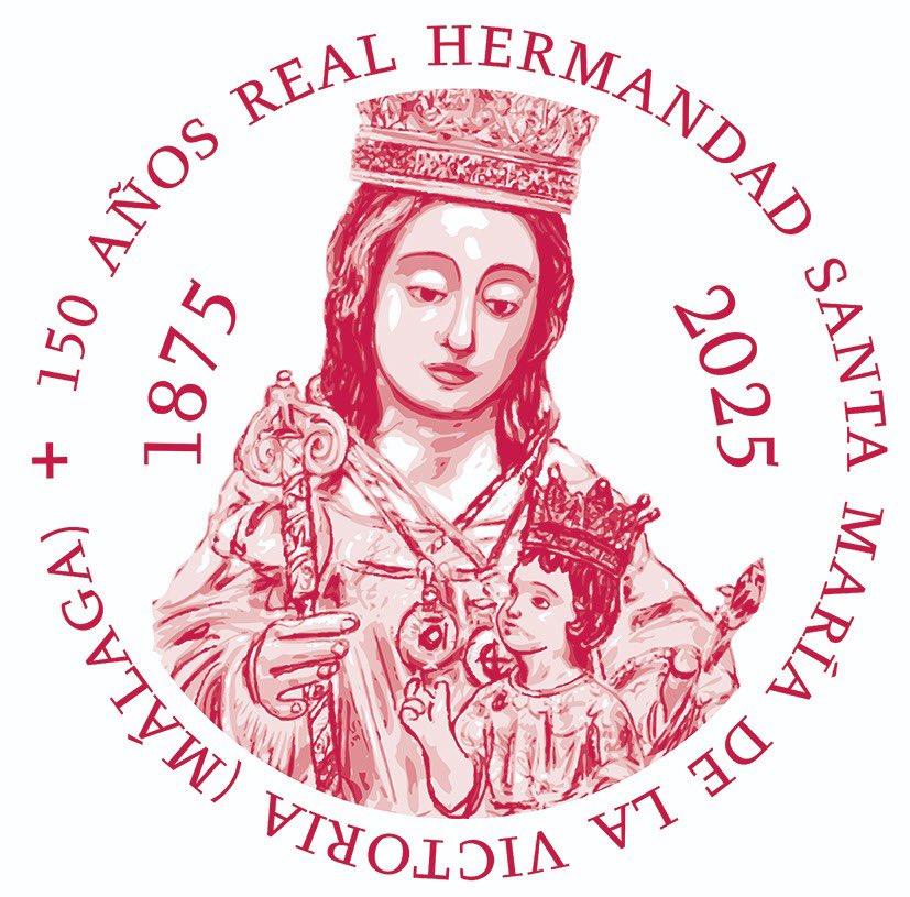 Sello conmemorativo del 150 aniversario de la Hermandad de la Victoria