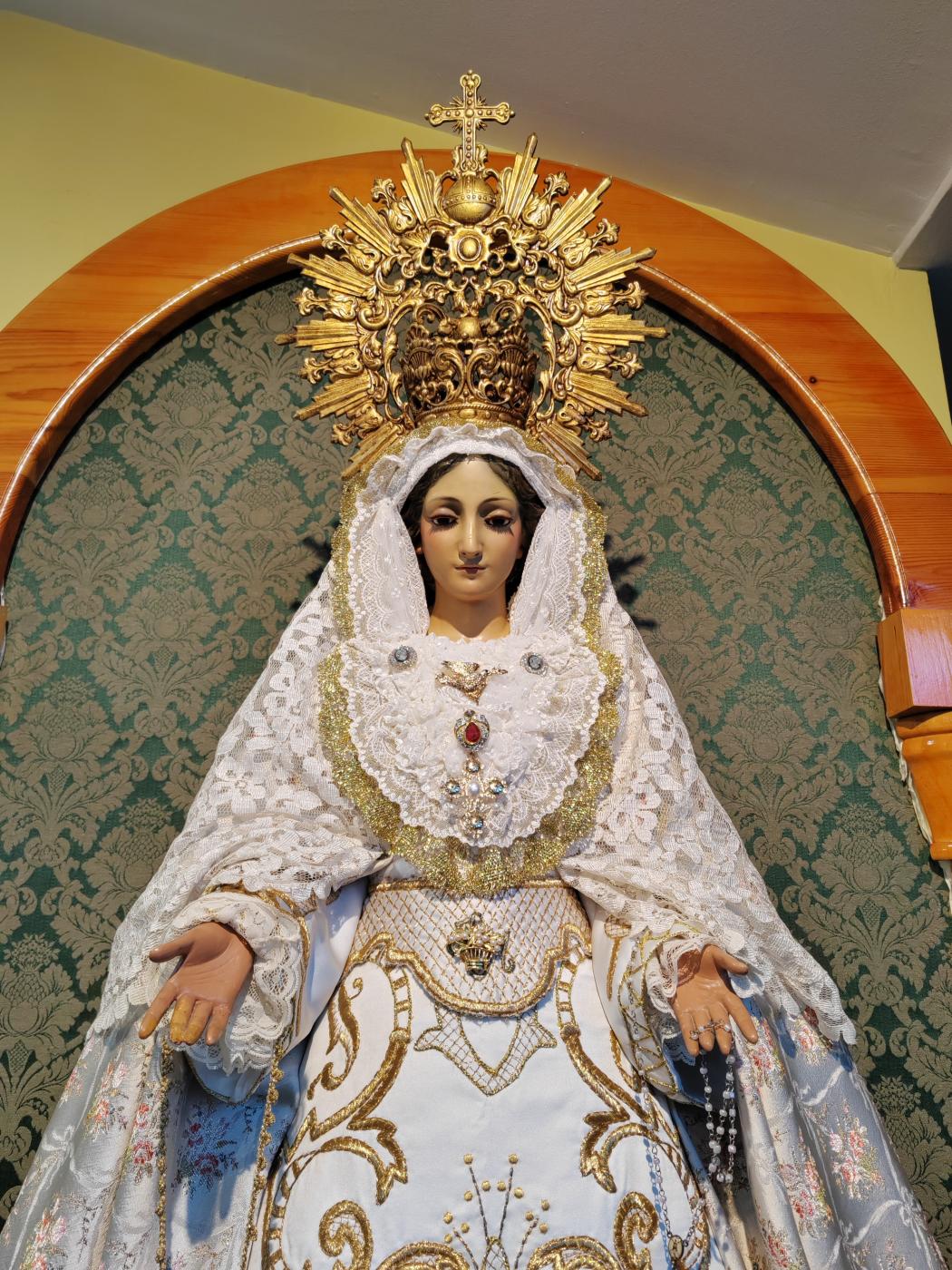 Ntra. Sra. de la Esperanza que se venera en la parroquia malagueña de Ntra. Sra. de la Esperanza y San Eugenio Mazenod