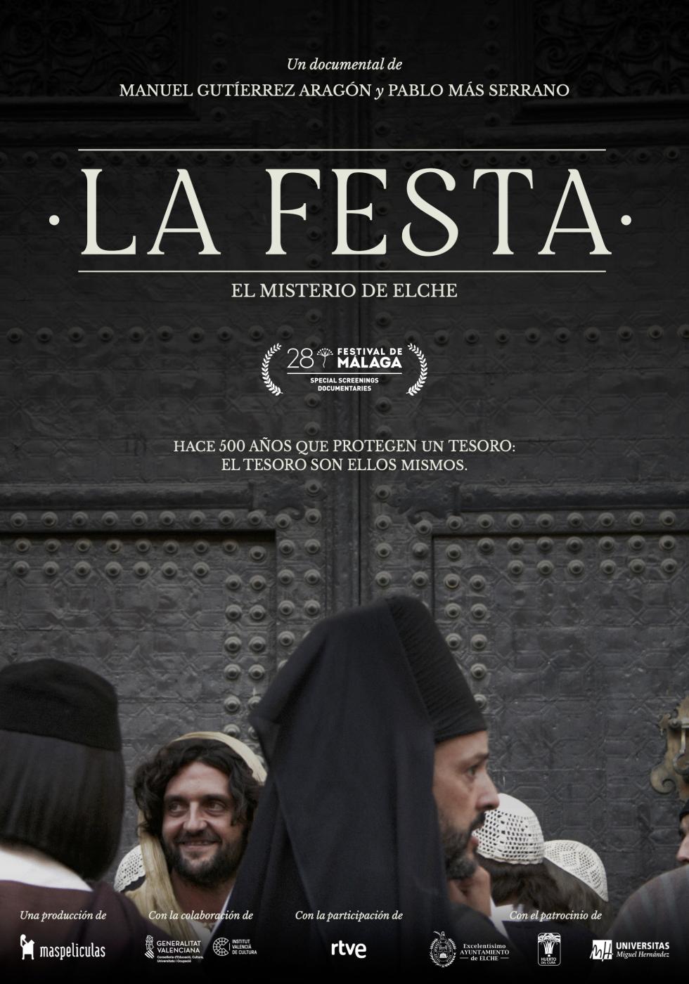 Cartel de la película La Festa, sobre el Misteri de Elche