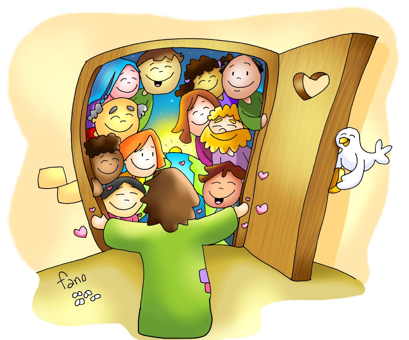 "Están en la puerta ...