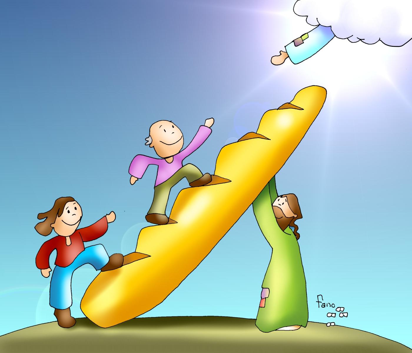 «Tu pan nos lleva al...