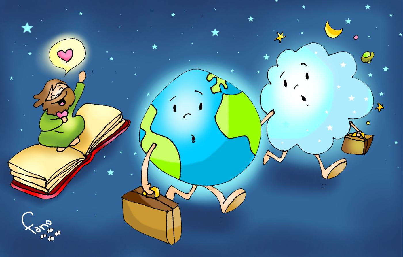 El cielo y la tierra...