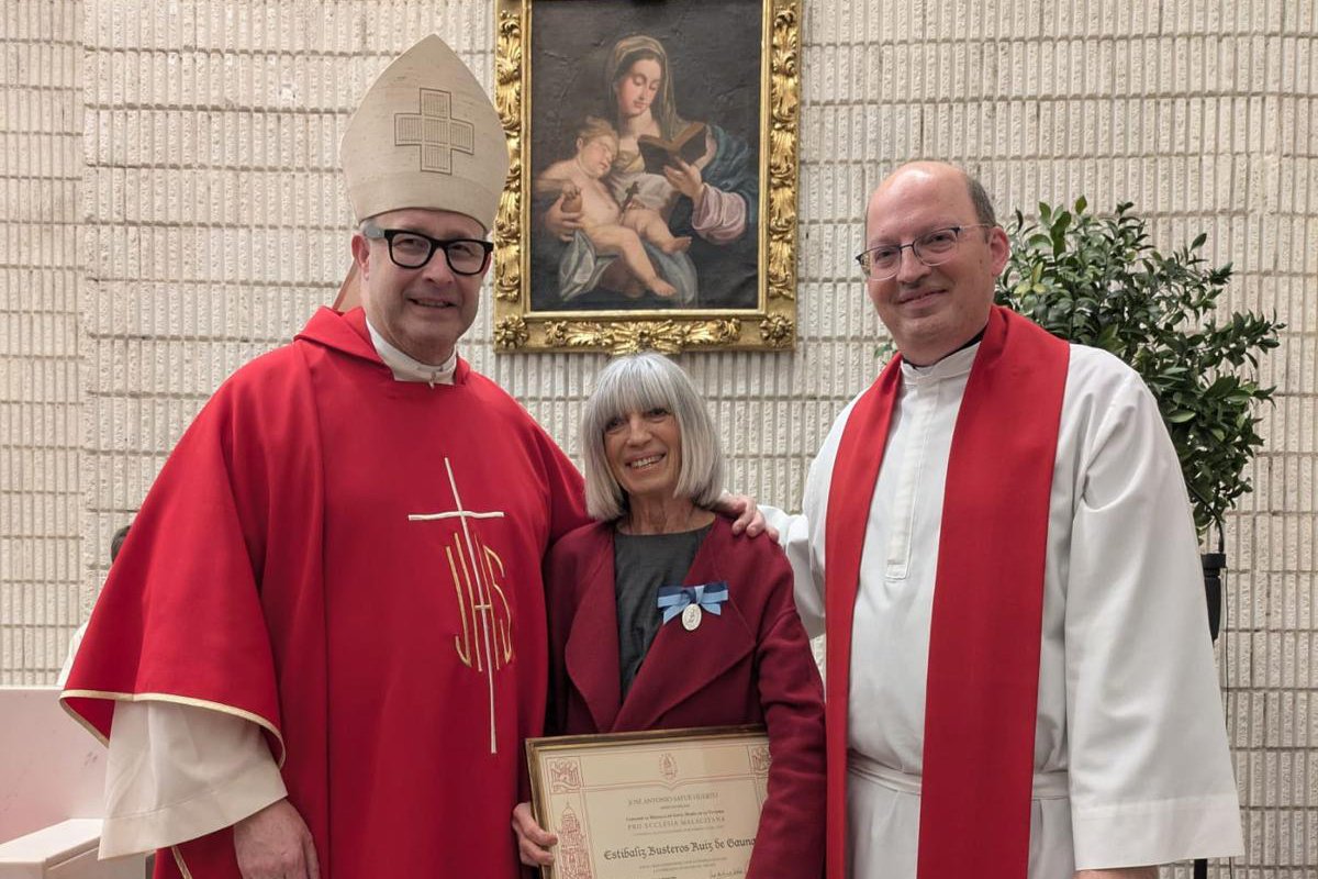 Estíbaliz Busteros: «La parroquia es mi segunda casa»