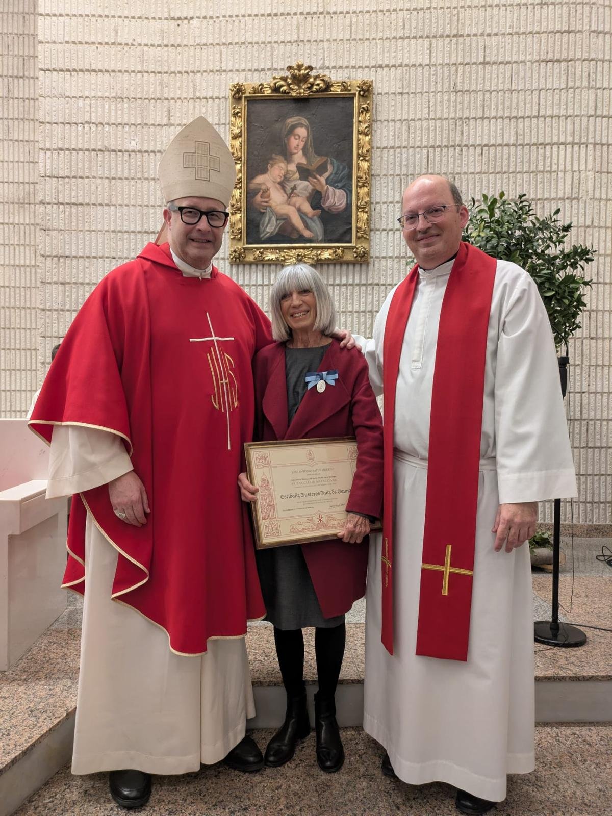 Estíbaliz Busteros: «La parroquia es mi segunda casa»