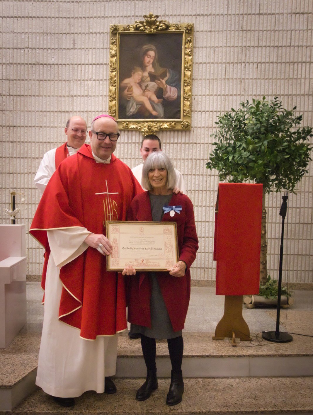 Estíbaliz Busteros: «La parroquia es mi segunda casa»