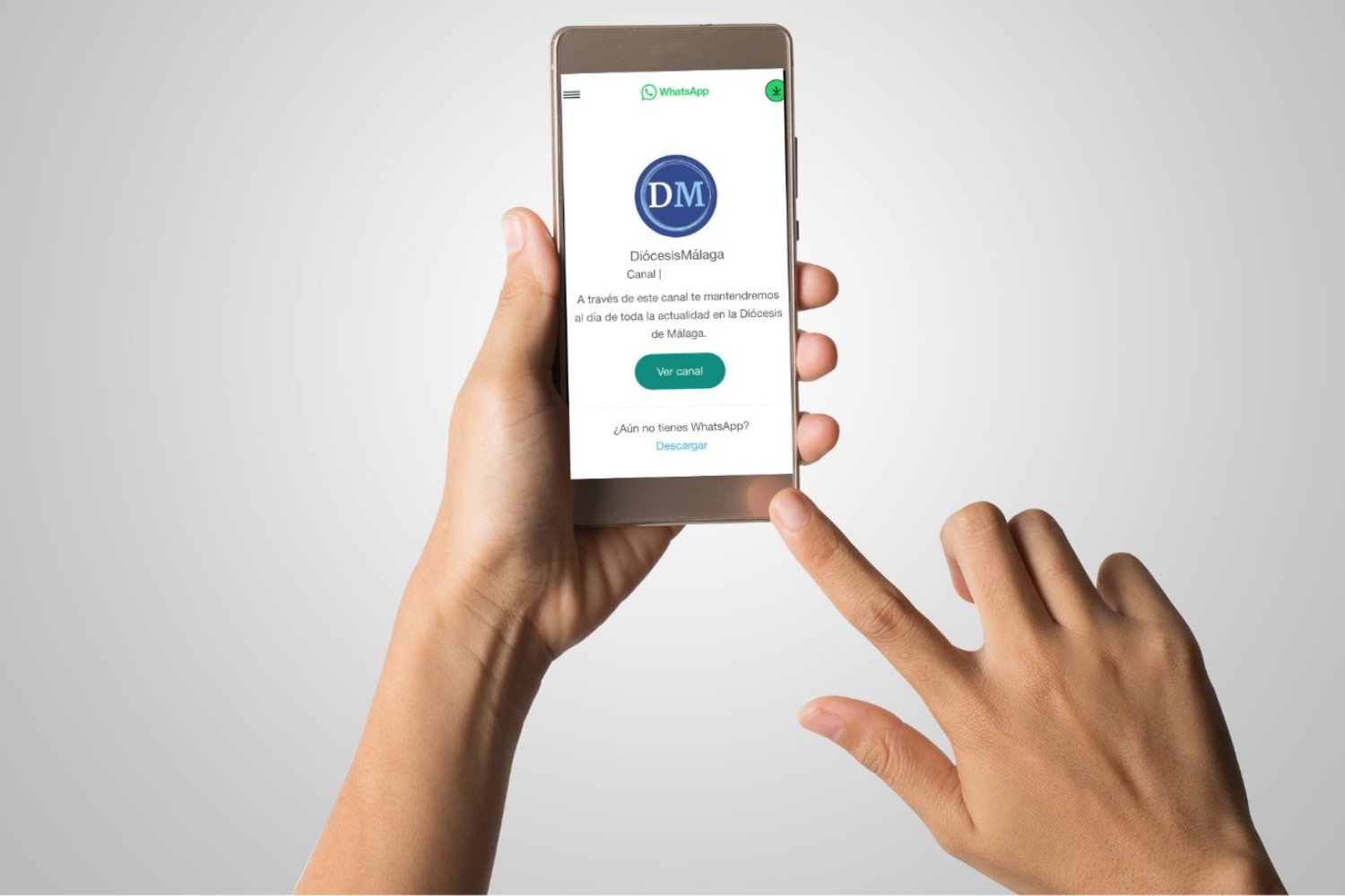 La Diócesis de Málaga lanza su canal de whatsapp