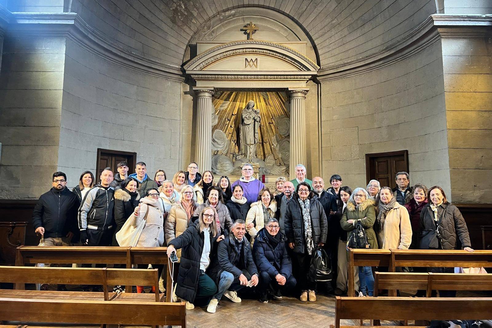 Santiago de Compostela y París, lugares de peregrinación