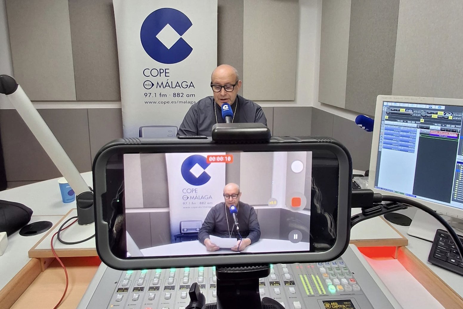 La reflexión diaria de Mons. Satué en Cope Málaga: Miércoles Santo