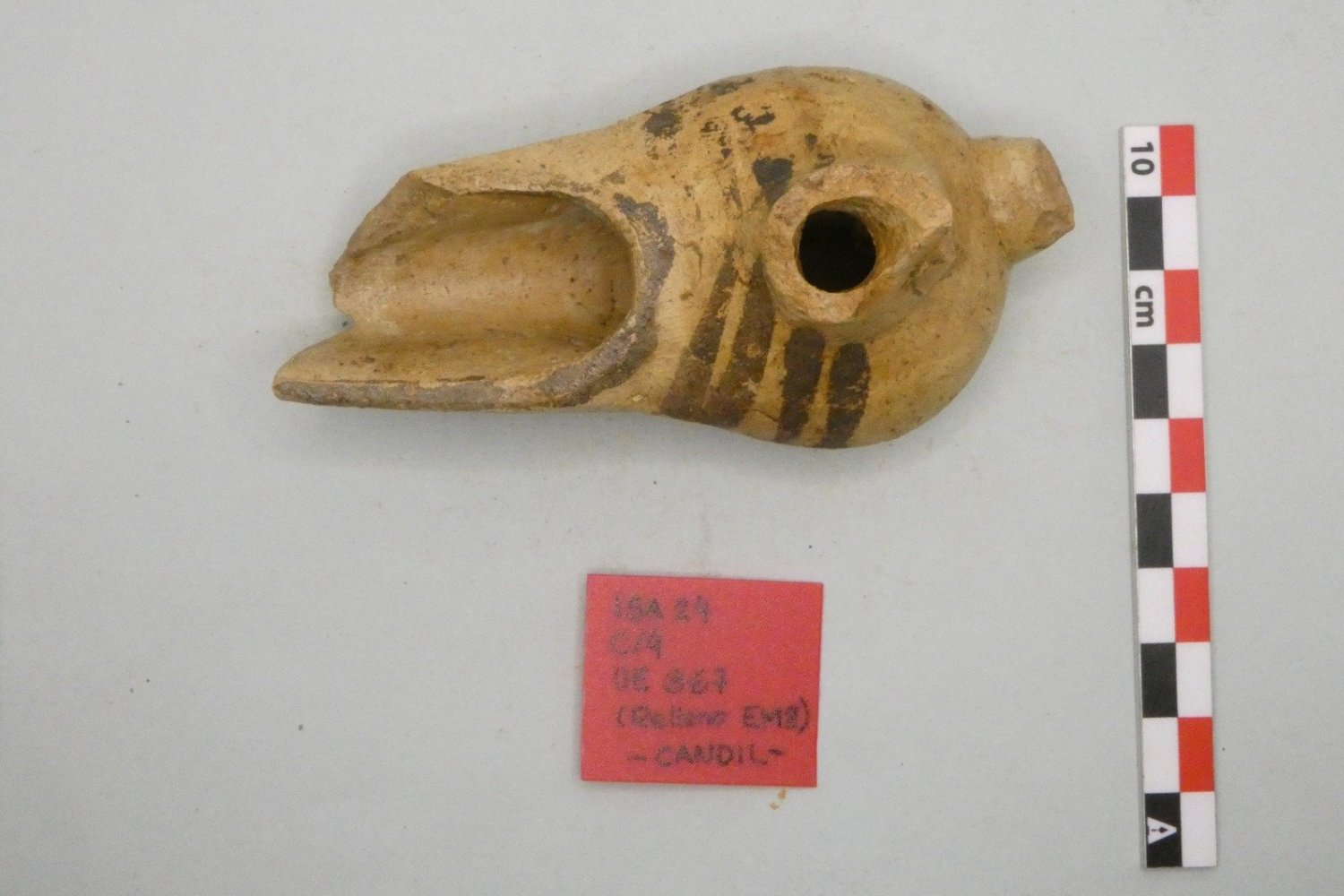 Fragmento de un candil