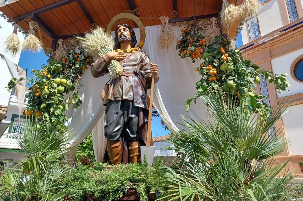 CÁRTAMA ESTACIÓN. Celebra los actos con motivo de la fiesta de san Isidro Labrador