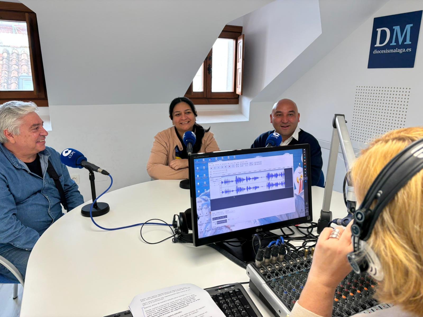 Entrevista con José Luis, Tatiana y Rubén, en el 1 de mayo