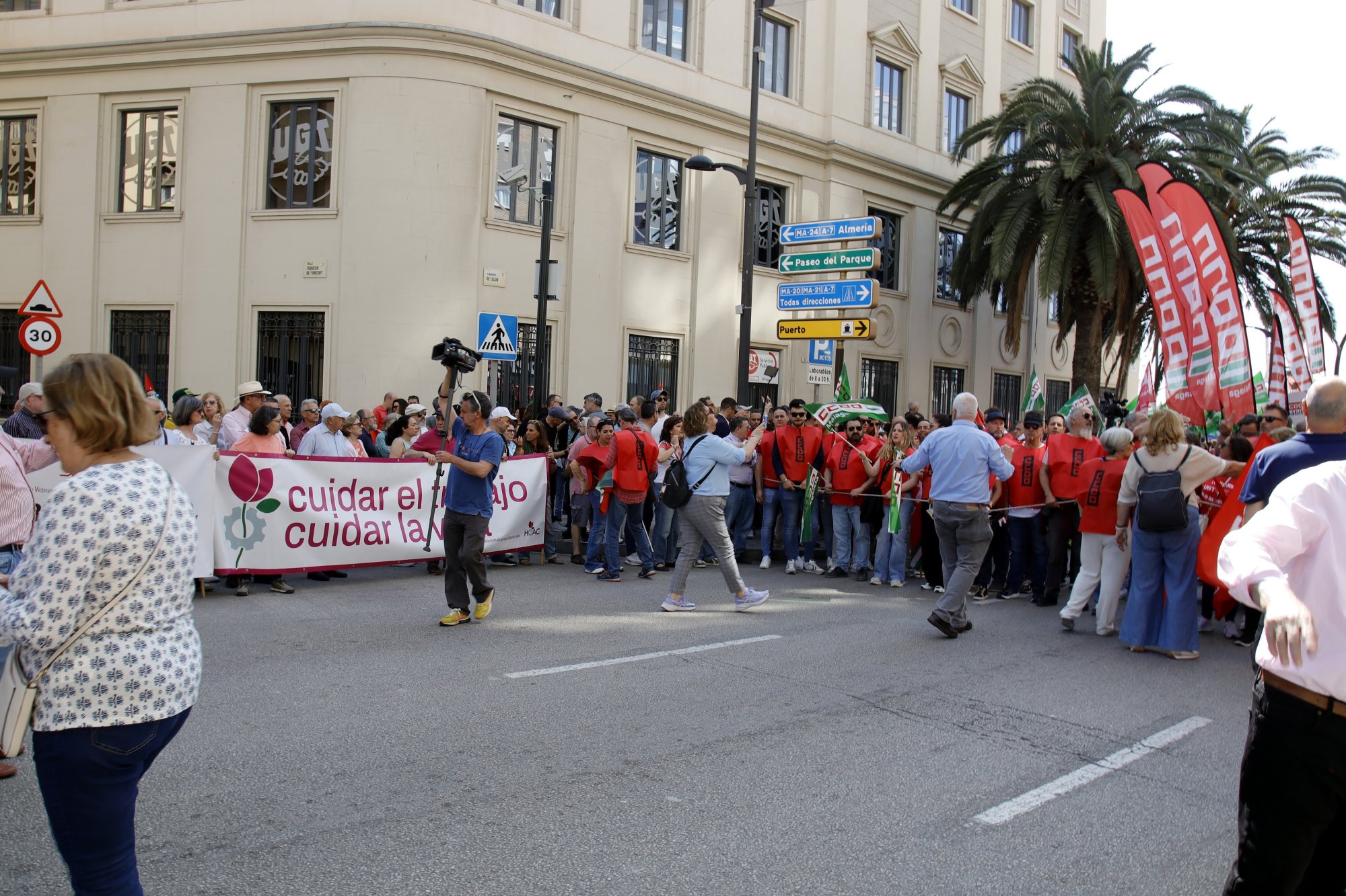 ITD en la manifestación del 1 de mayo