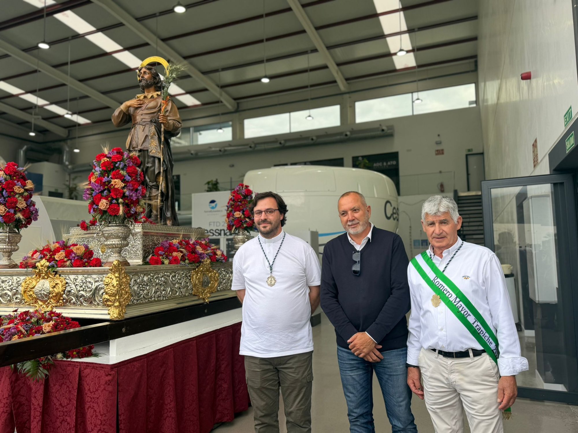 Celebración de san Isidro en Trapiche