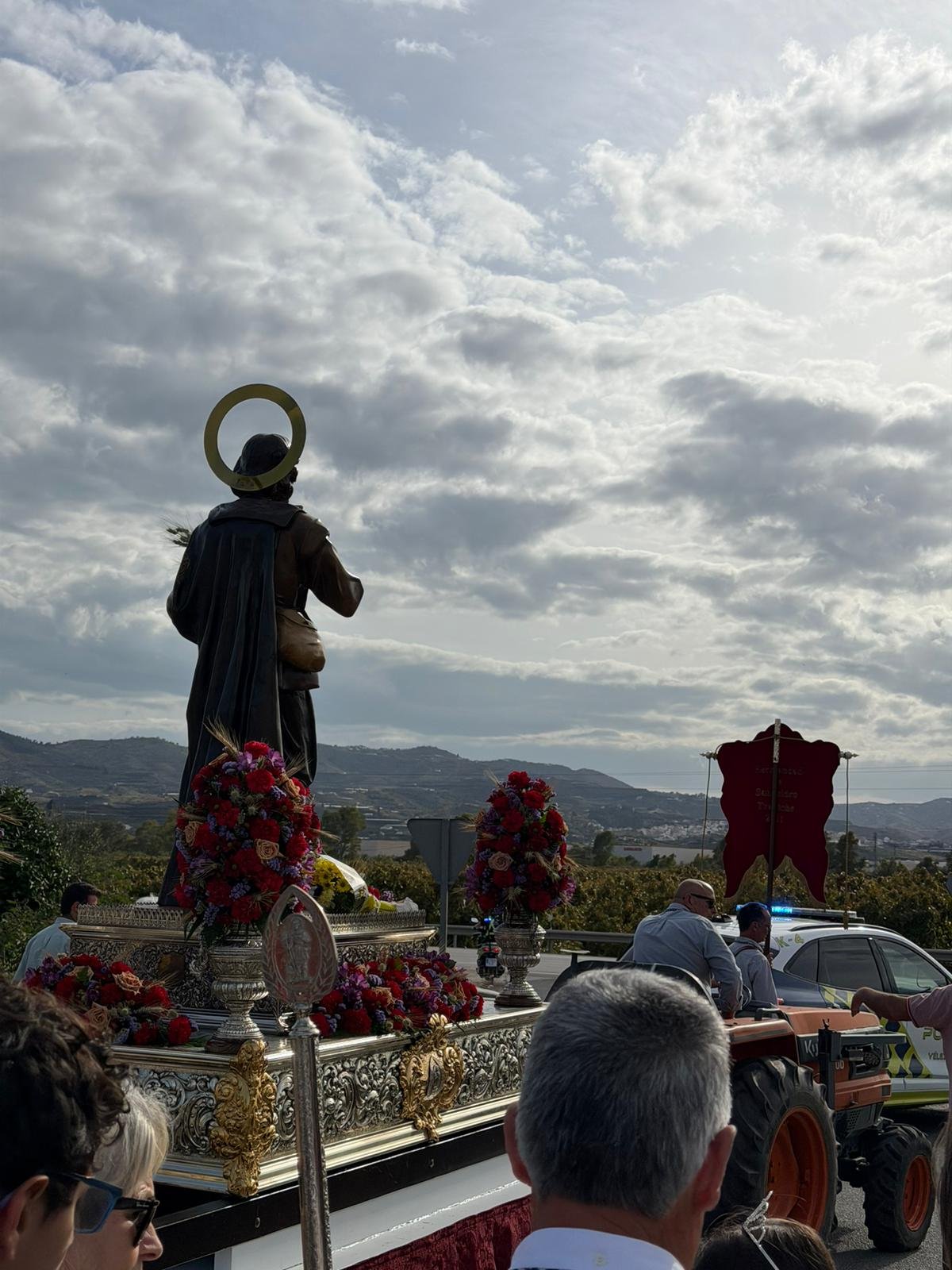 Celebración de san Isidro en Trapiche