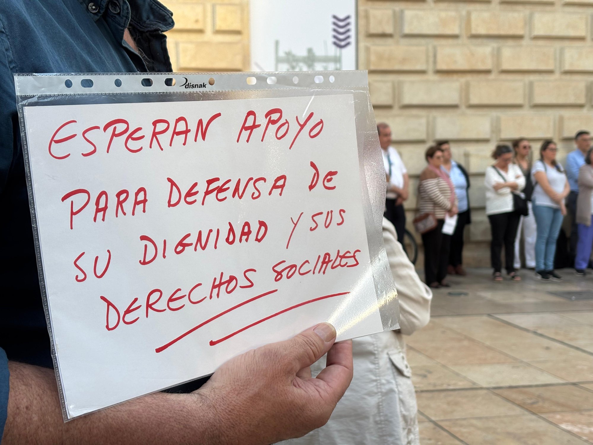 Décimo aniversario del Círculo del Silencio en Málaga