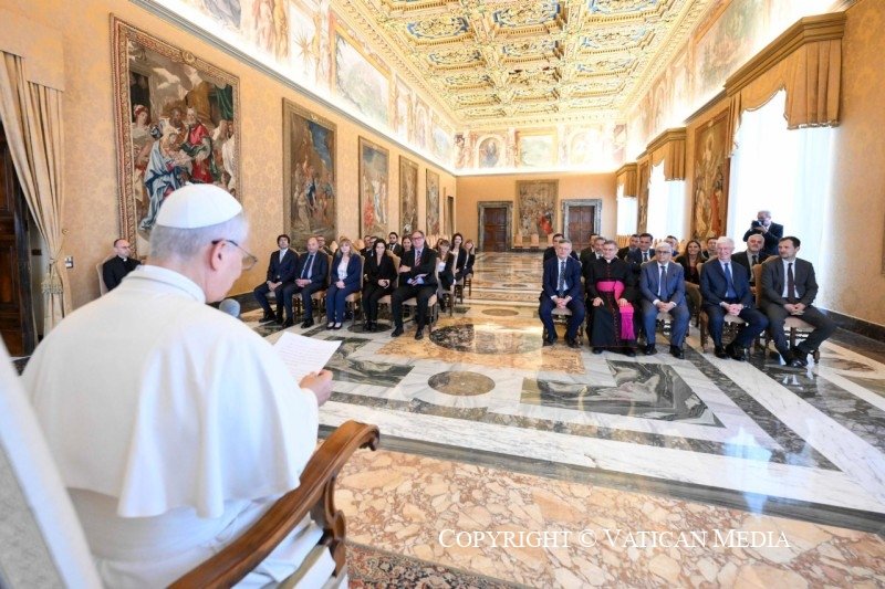 El papa León ante la Ascensión del Señor