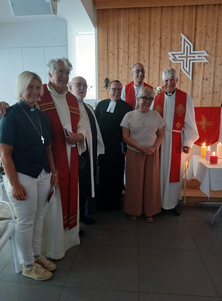 Vigilia Ecuménica de Pentecostés celebrada en 2025 en la Iglesia Luterana Finlandesa