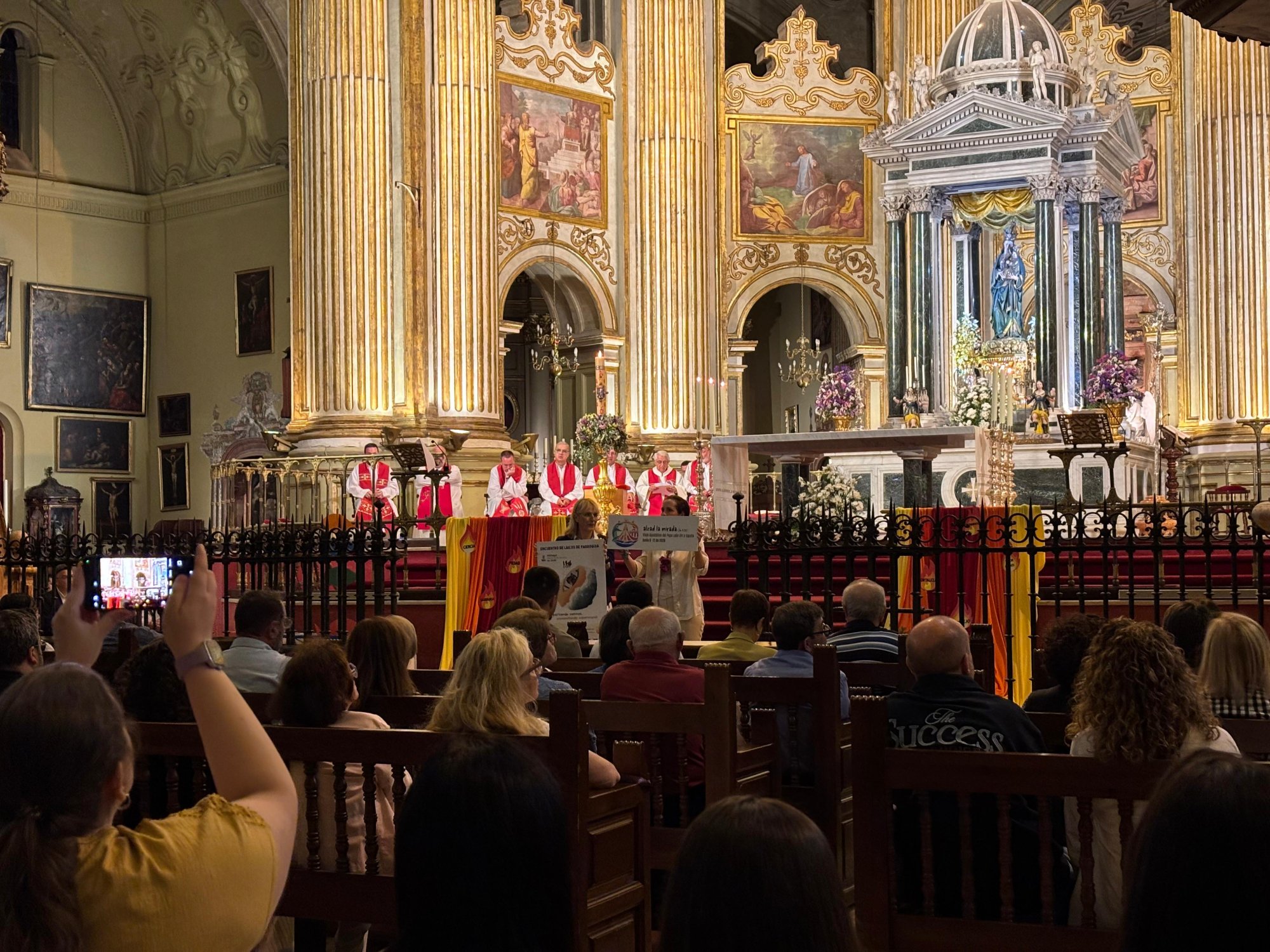Adoremus de Pentecostés en la Catedral de Málaga