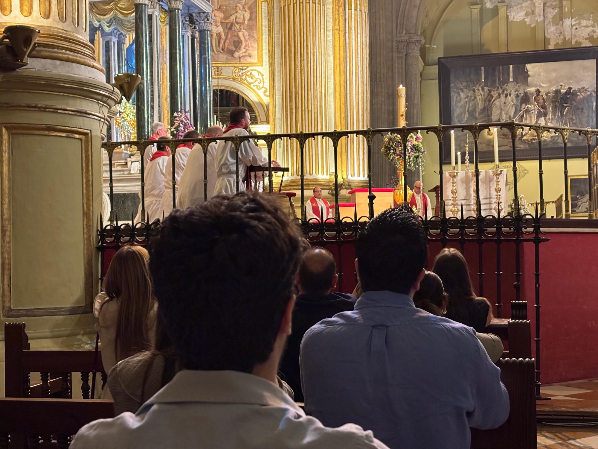Adoremus de Pentecostés en la Catedral de Málaga