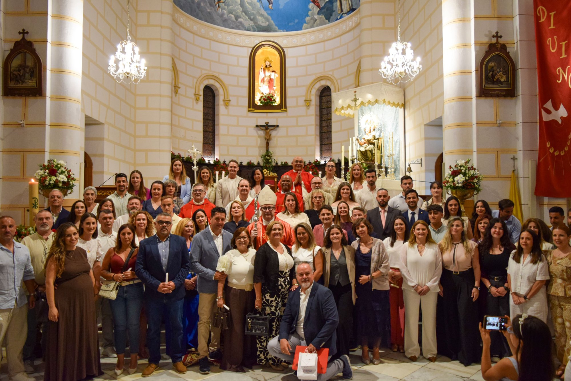 Melilla recibe al Obispo de la diócesis en su tercera visita