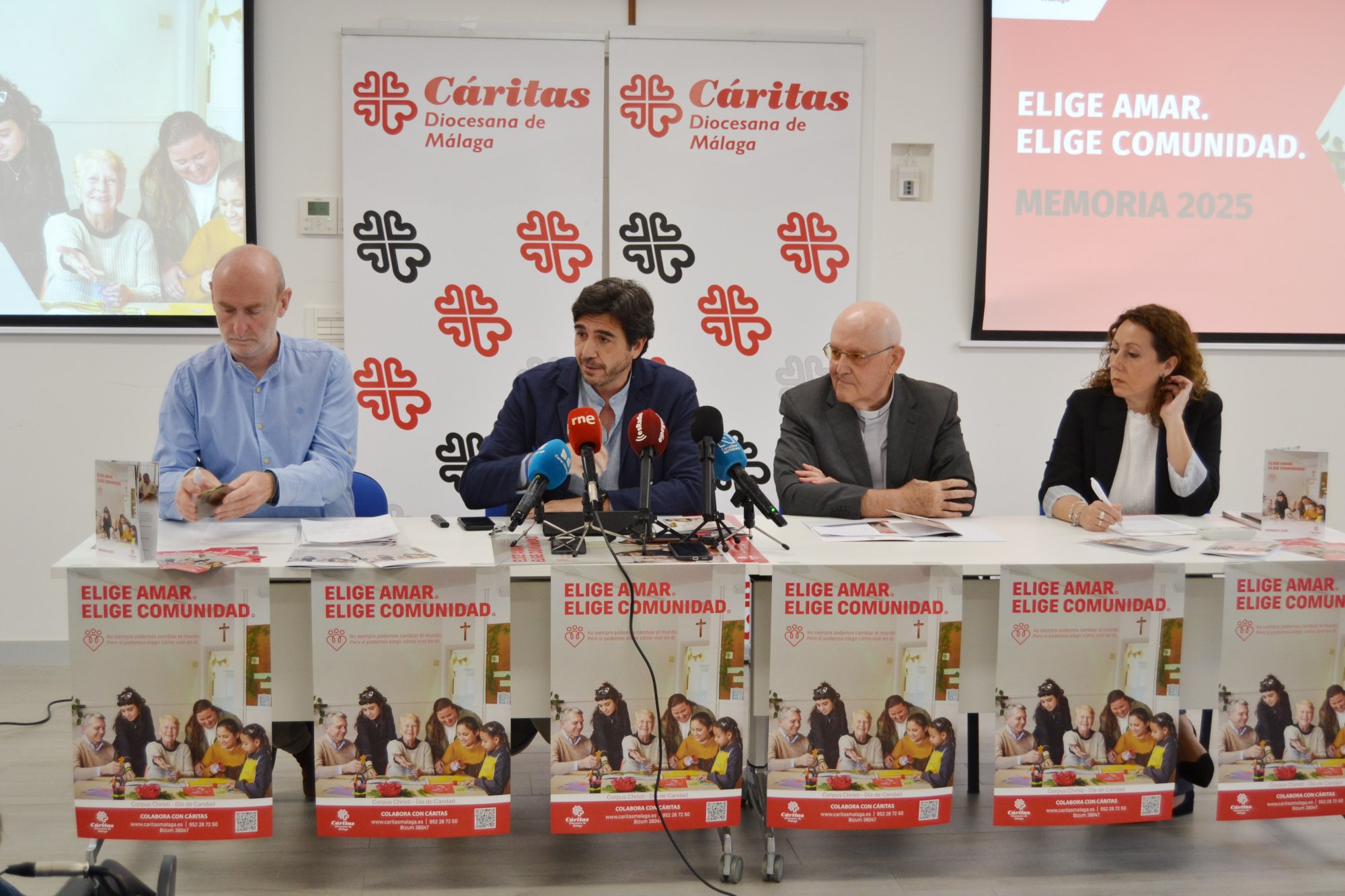 La acción de Cáritas Málaga alcanzó a 22.700 personas en 2025