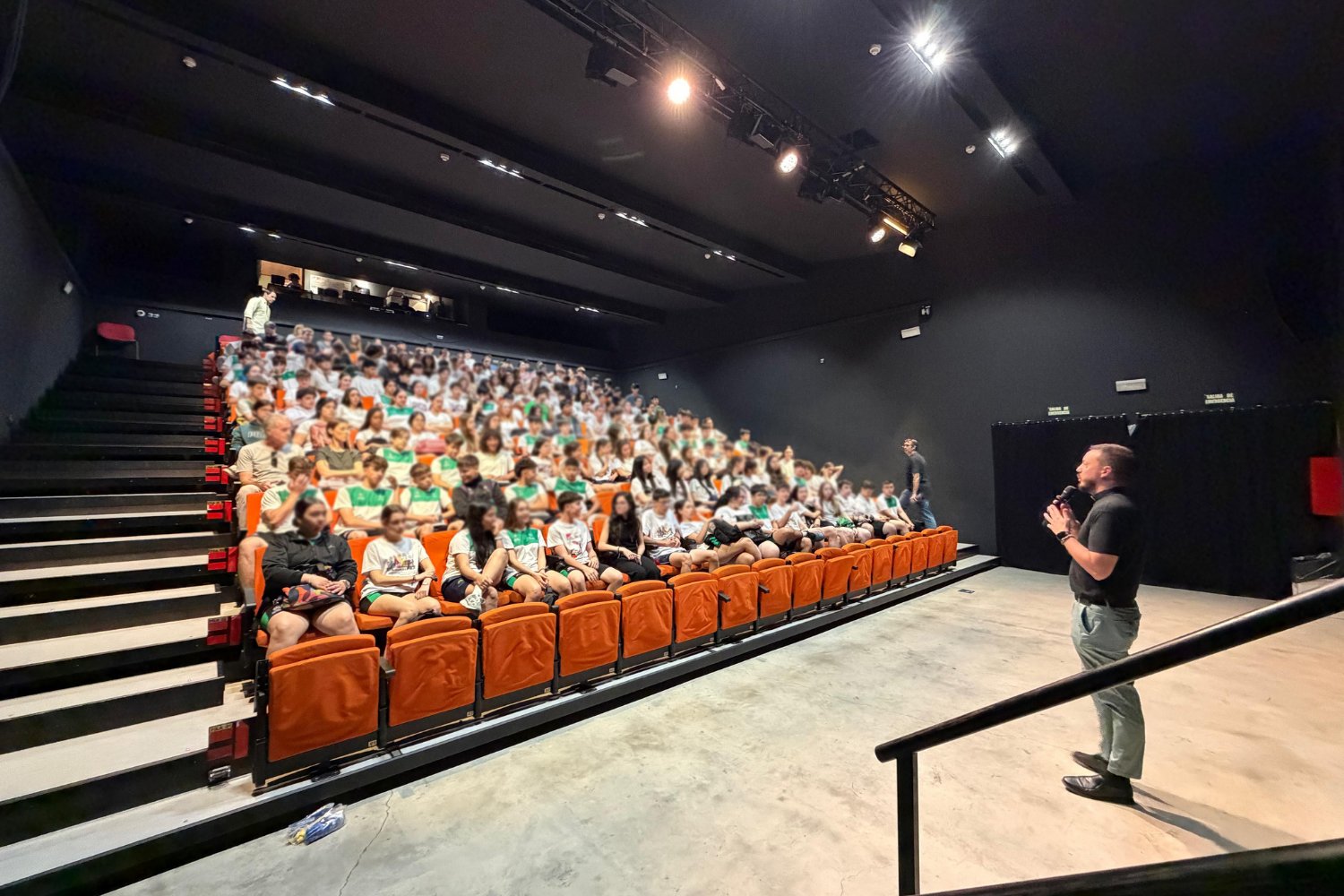 Los estudiantes malagueños se acercan al cine con valores