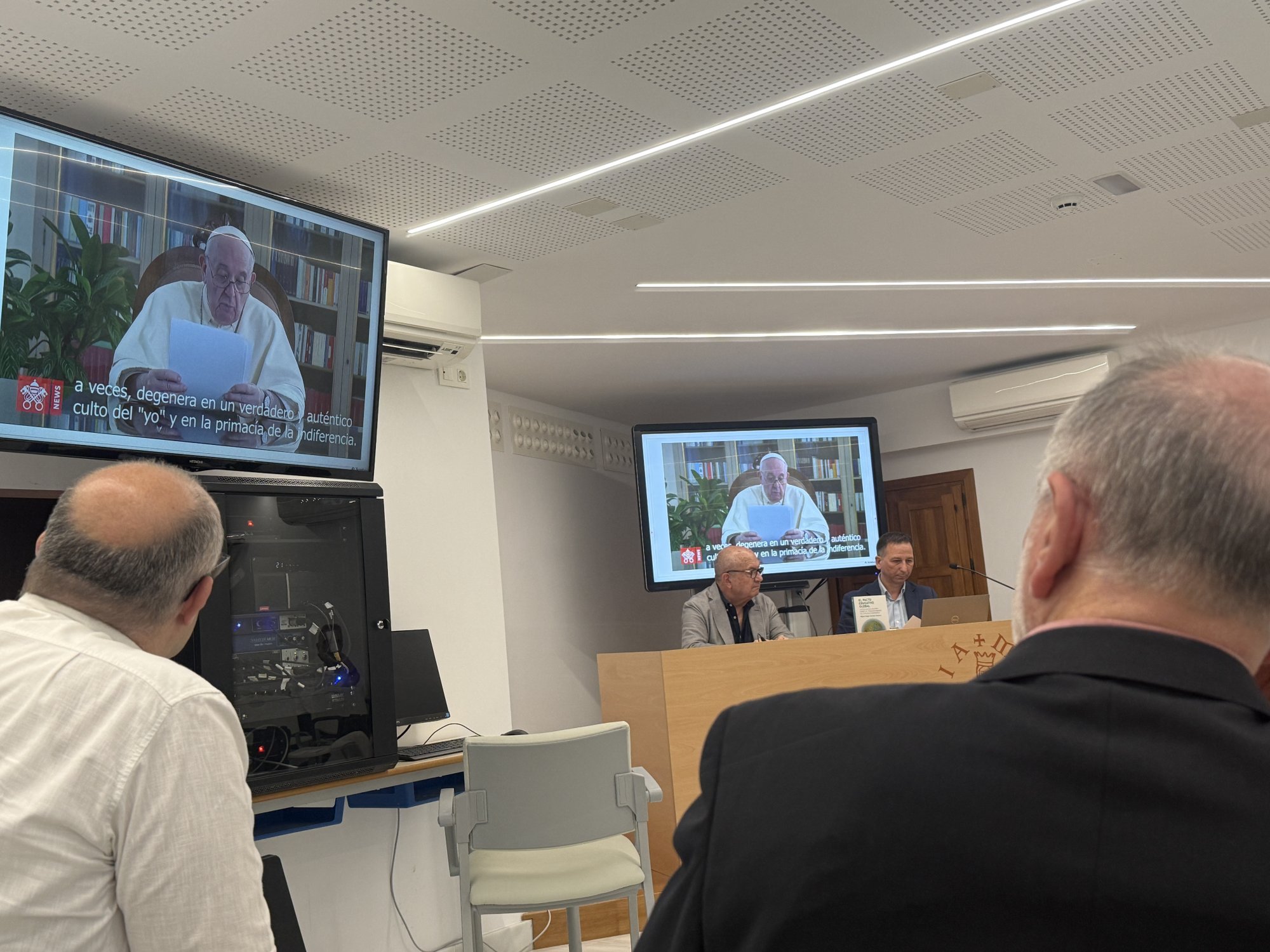 Audio de la presentación del libro "El Pacto Educativo Global"