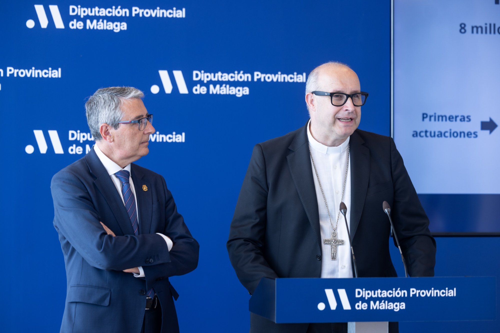 Firma del Plan "Málaga Sacra" para la rehabilitación de templos rurales