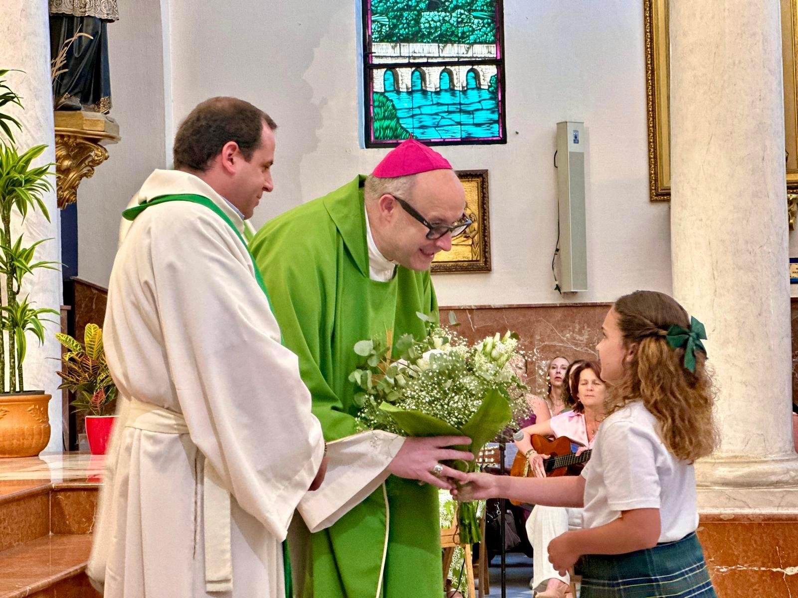El Colegio Diocesano María Auxiliadora celebra sus 75 años con una Eucaristía