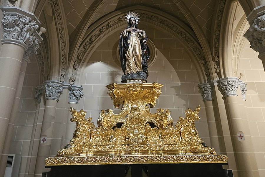 El Sagrado Corazón de Jesús sale a las calles de Málaga