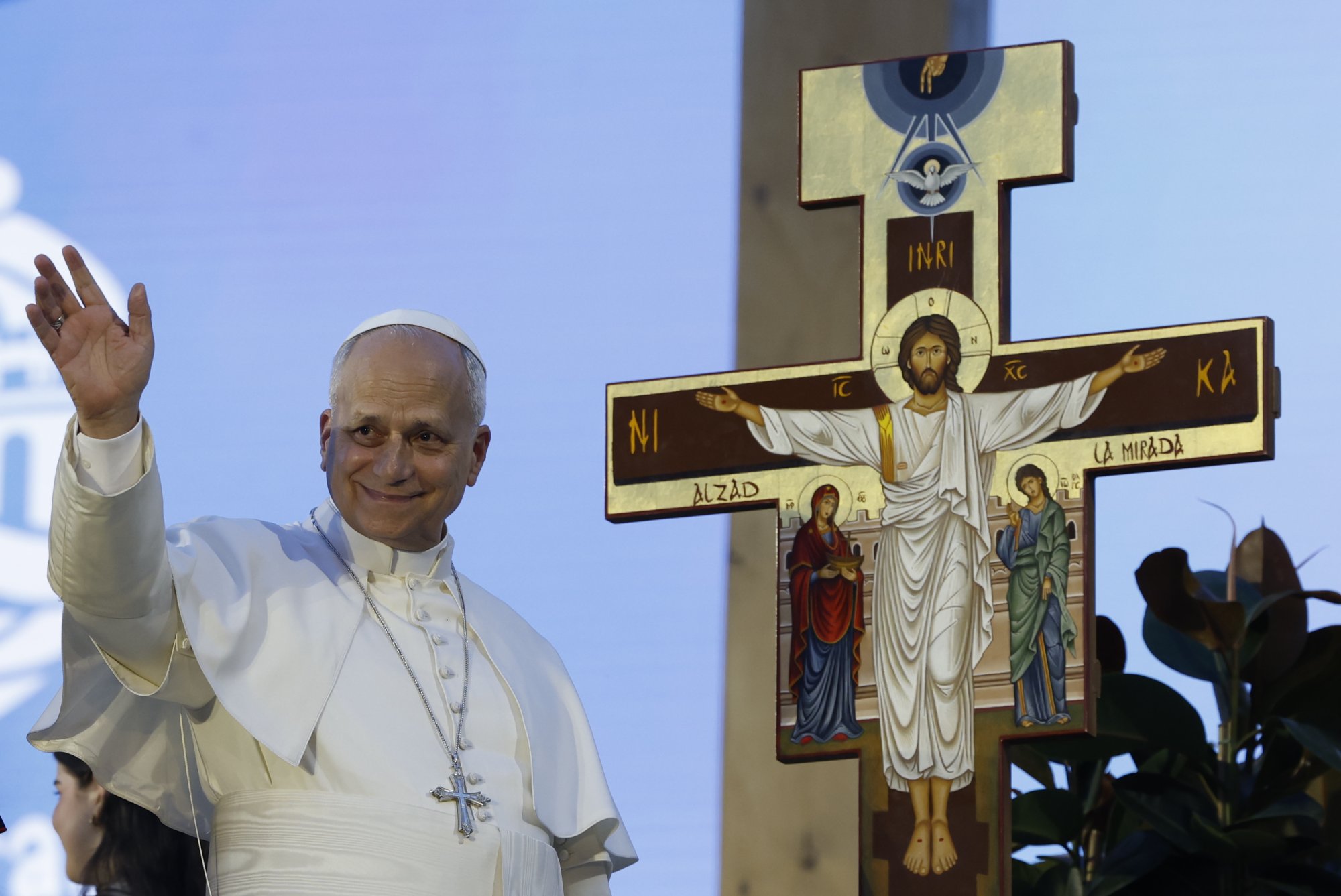 Vigilia de oración con los jóvenes en la «Plaza de Lima»