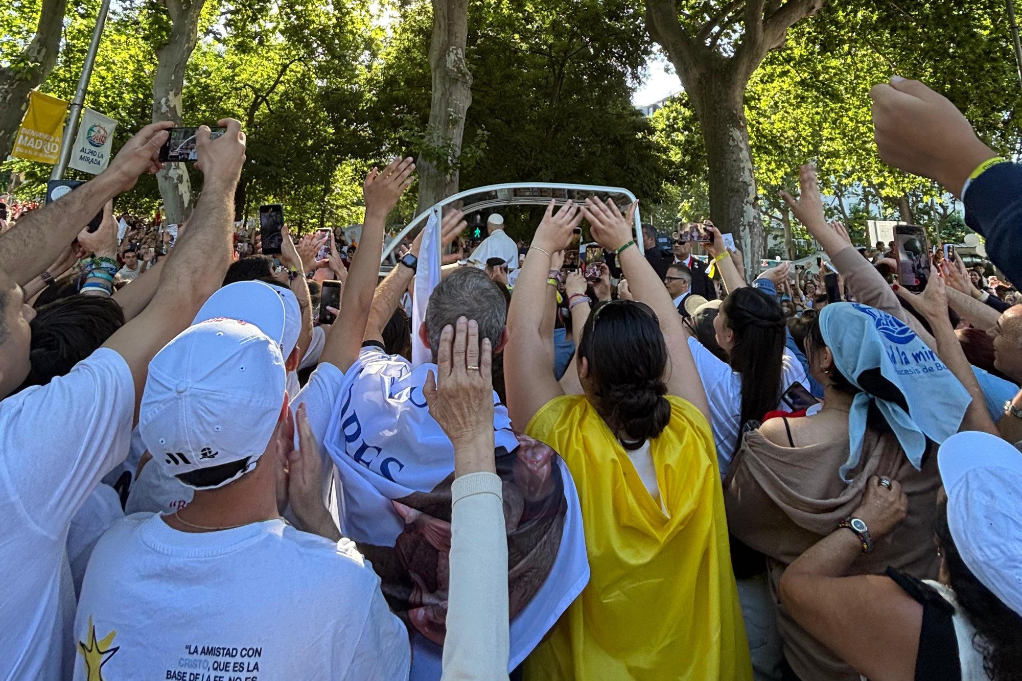 «Esta visita la vamos a recordar toda nuestra vida»