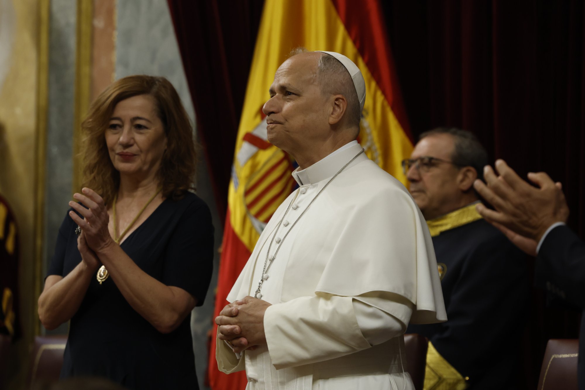 León XIV en el Congreso: «la grandeza moral de una nación se manifiesta en su capacidad de acompañar, proteger y amar a los más frágiles»