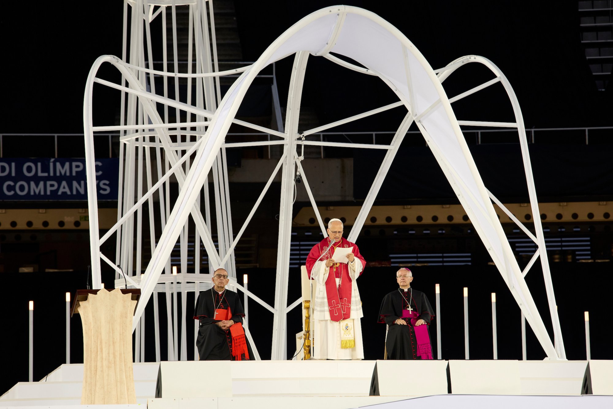 El Papa en el Estadio Olímpico: «Cuando Dios parece ausente, debemos confiarle una vez más las cargas que llevamos en el corazón, incluso gritándole»