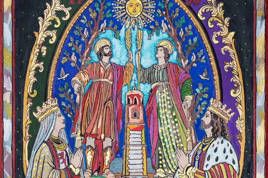 San Ciriaco y Santa Paula, ejemplos de "Vida buena"