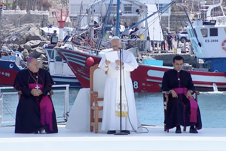 Sigue aquí en directo la visita del Papa a las Canarias