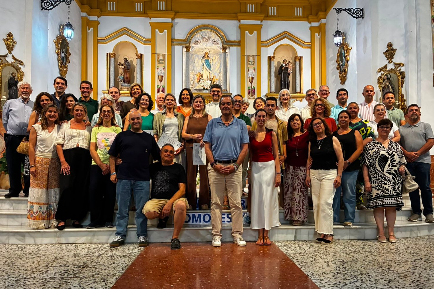 Clausura de curso en la sede de Coín