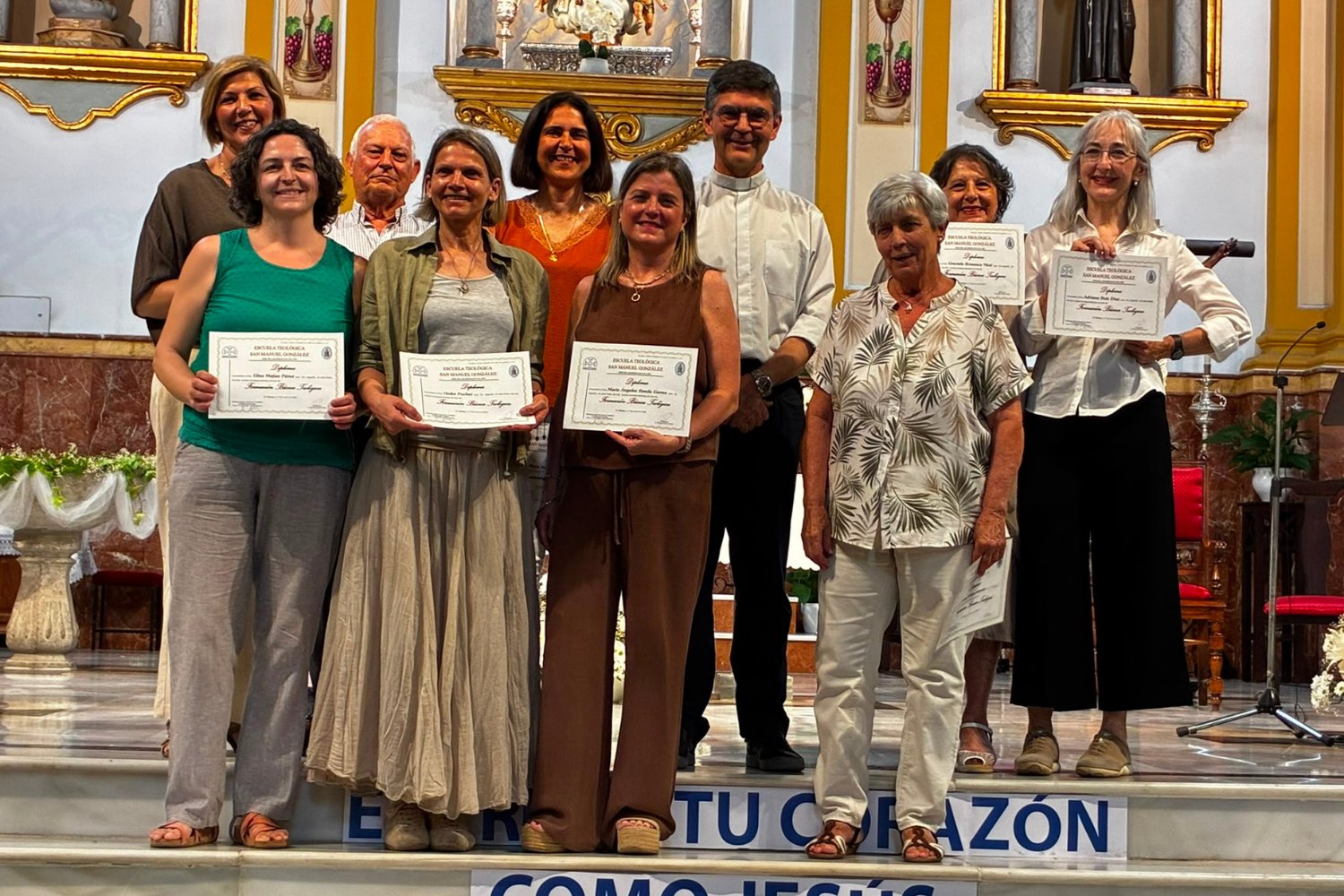 Diplomados este curso en la sede de Coín