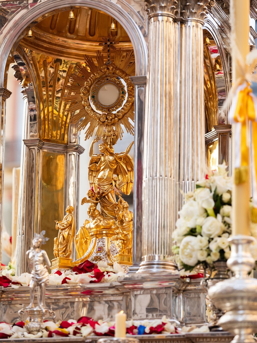 Custodia en la procesión del pasado 7 de junio