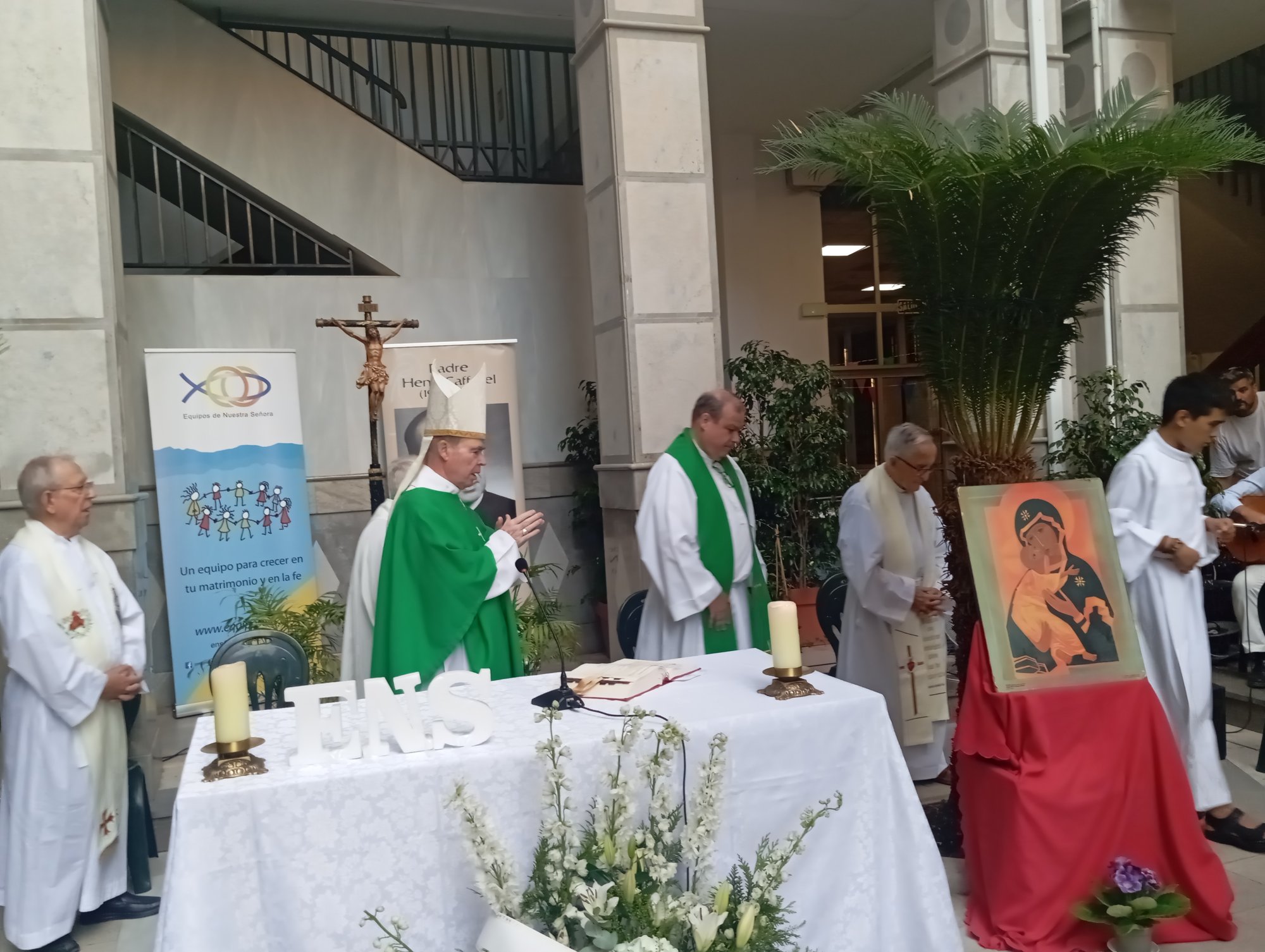 Los ENS clausuran el curso pastoral en el colegio de los Maristas