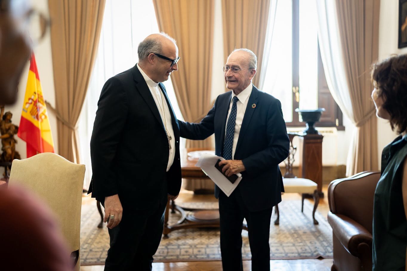 ACG y el Obispo presentan al Alcalde el Encuentro de Laicos