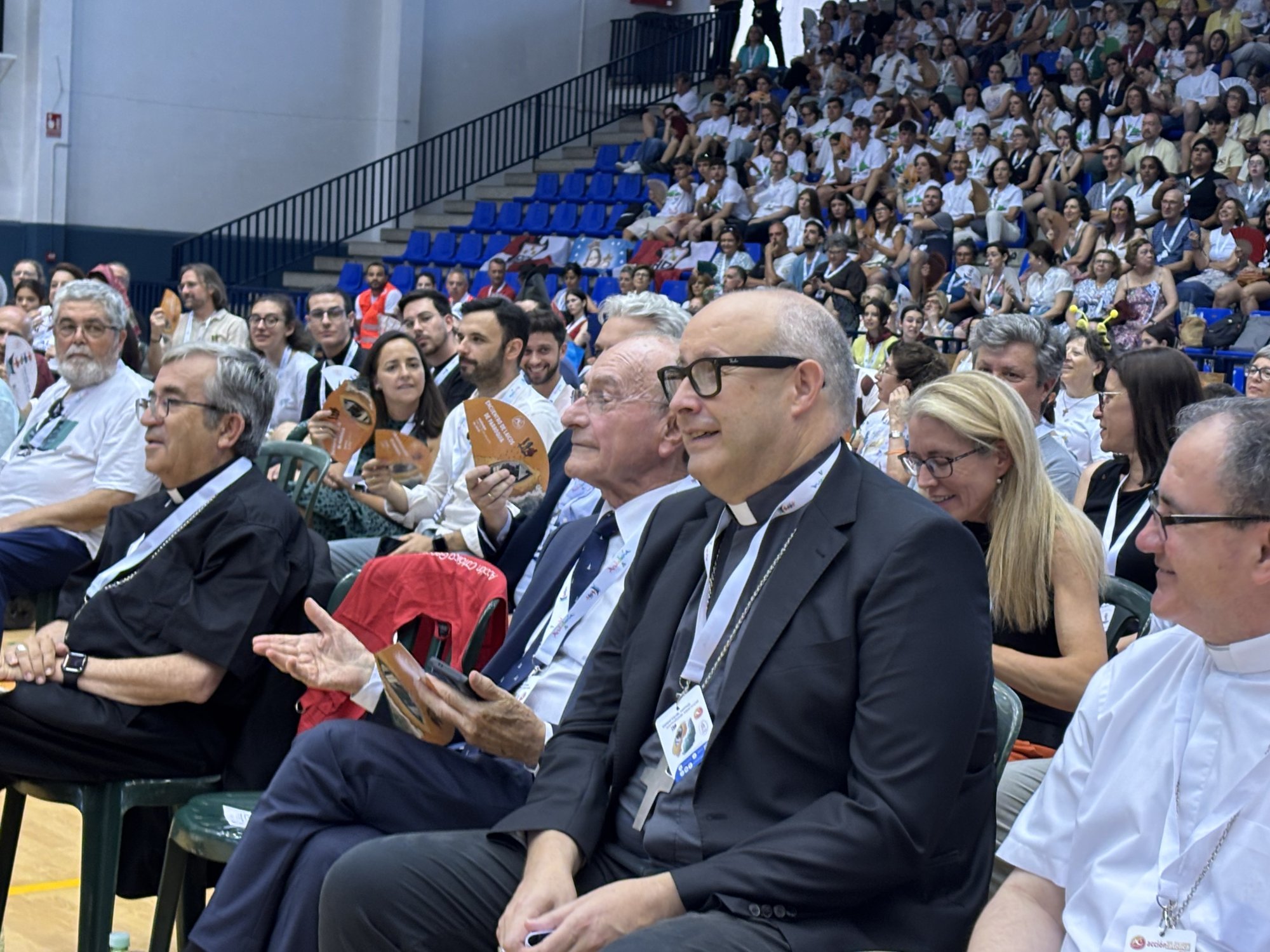 Acto de inauguración del Encuentro de Laicos de Parroquia en el Pabellón de Ciudad Jardín