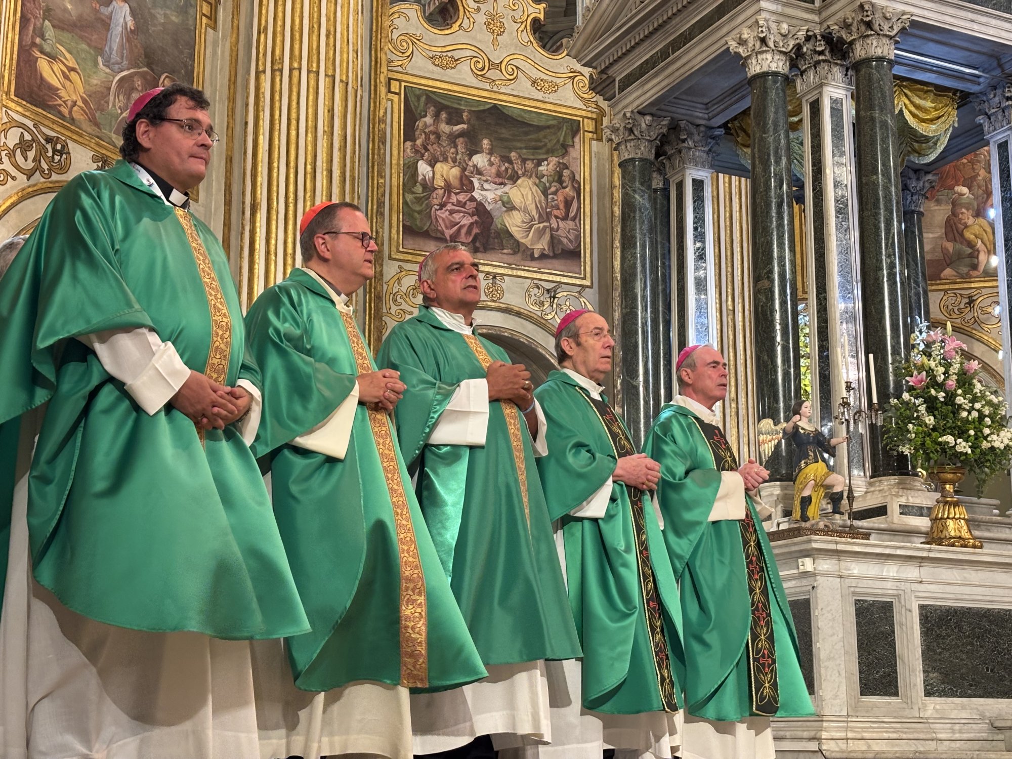 Celebración de la Eucaristía final del encuentro