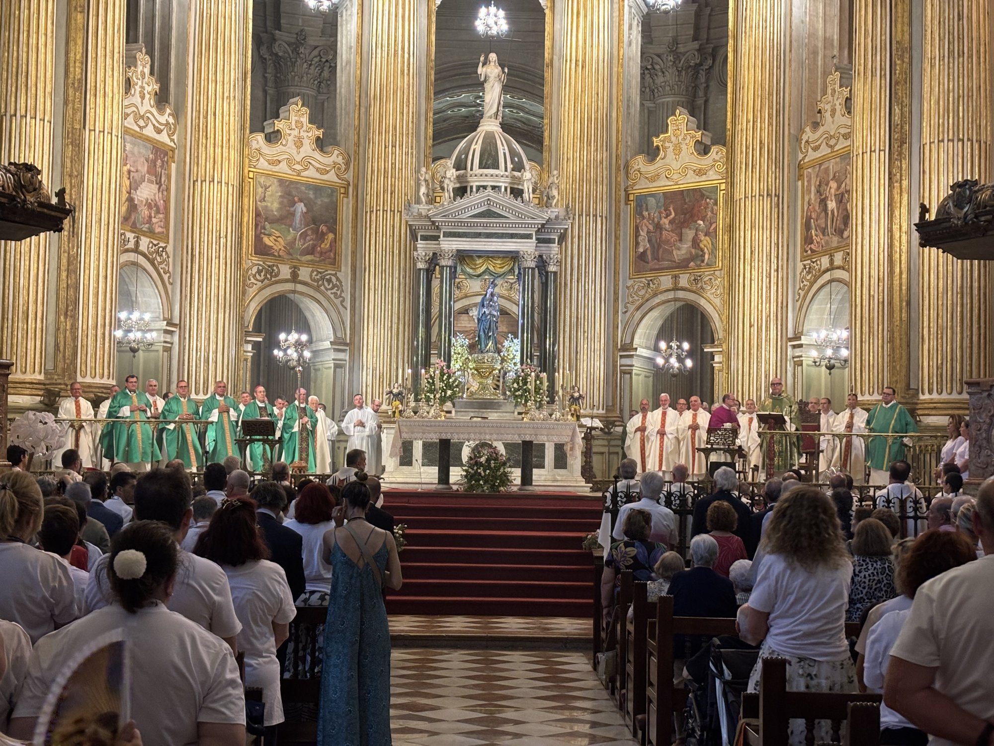 Celebración de la Eucaristía final del encuentro