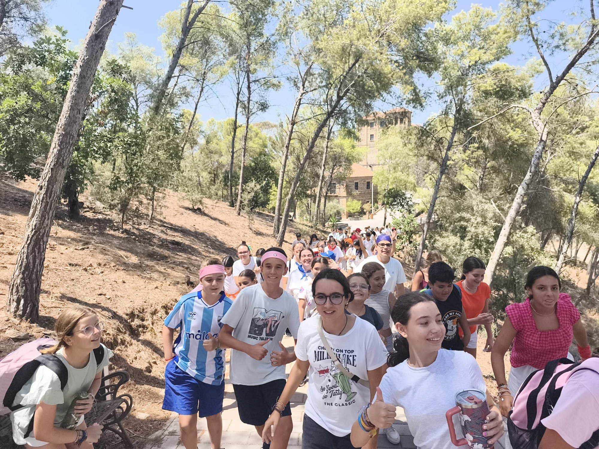 Fuengirola-Torremolinos y Coín celebran juntos su campamento