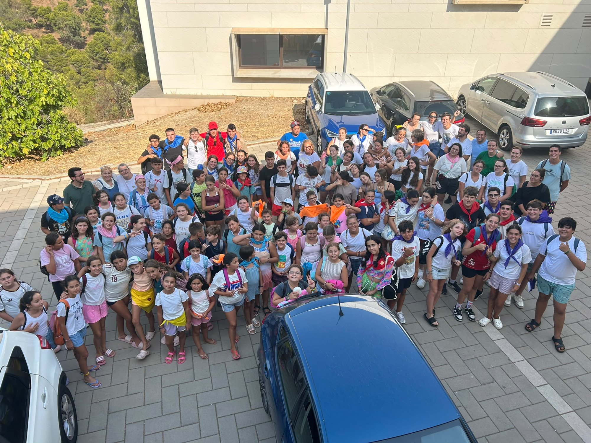 Fuengirola-Torremolinos y Coín celebran juntos su campamento