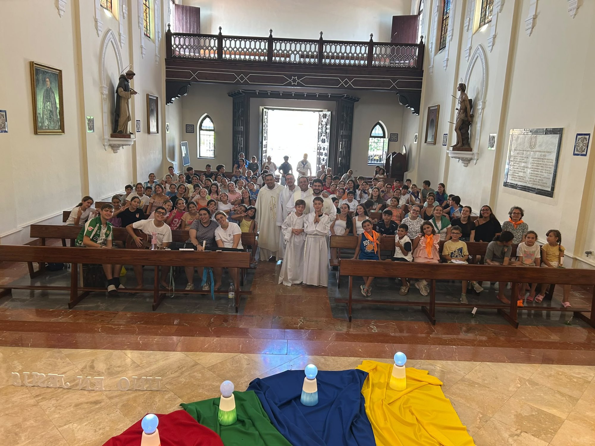 Fuengirola-Torremolinos y Coín celebran juntos su campamento