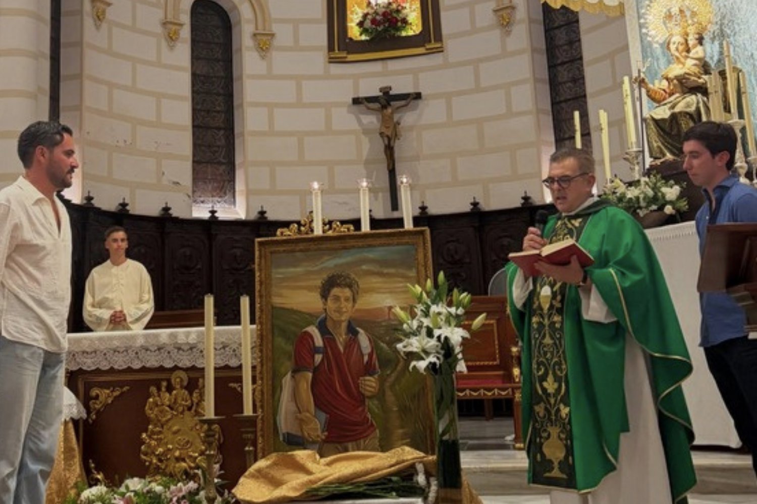 Una reliquia de san Carlo Acutis llega a Melilla