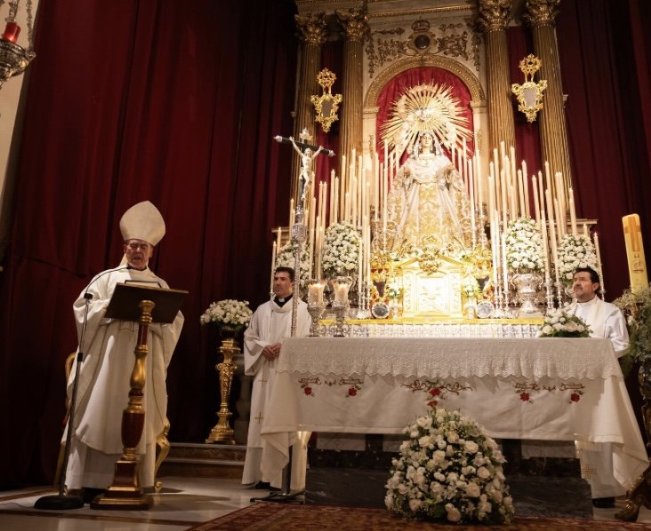 Triduo en honor a María Santísima del Rocío Coronada (Parroquia San Lázaro-Málaga)